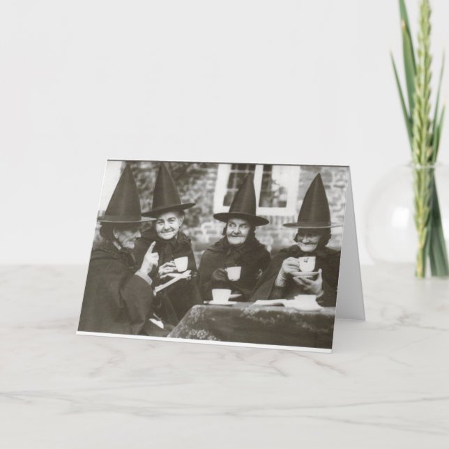 Witches Gathering Card - Customized (Front)