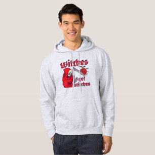 WITCHES GET STITCHES funny scary halloween         Hoodie
