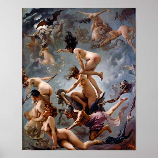 Witches Going to Their Sabbath | Falero | Poster (Front)