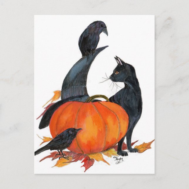 Witches Hat Postcard (Front)