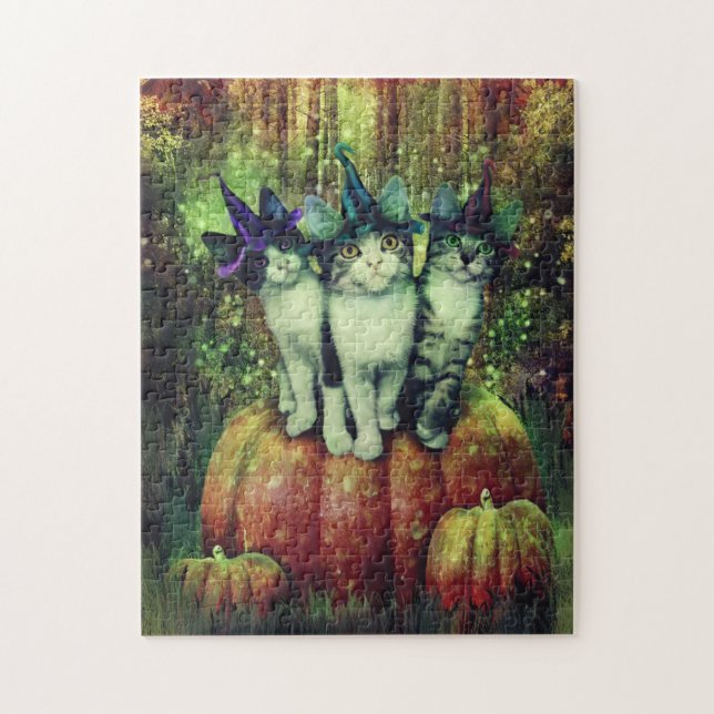 Witches in Disguise Puzzle (Vertical)