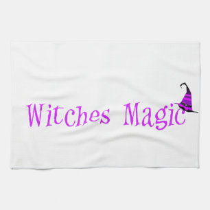 Witches Magic Hat Kitchen Towel