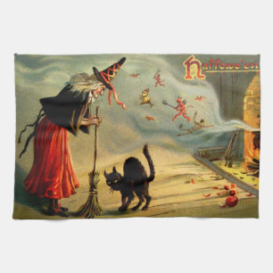 Witches' Magic Kitchen Towel