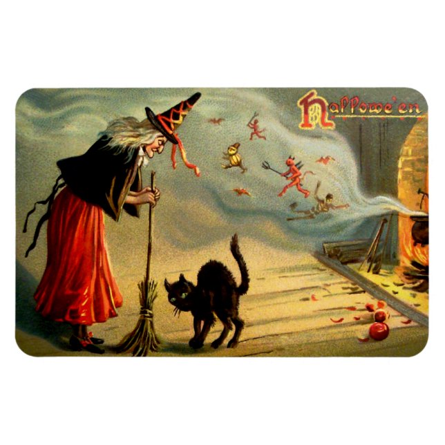 Witches' Magic Magnet (Horizontal)