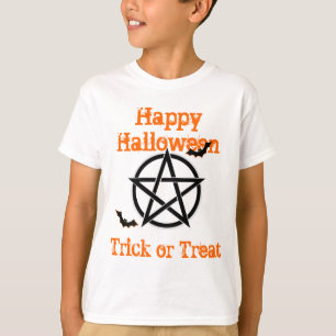 witches magic pentagram  trick or treat T-Shirt