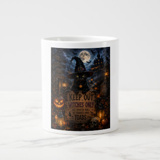 Witches Only – All Others Become Toads Large Coffee Mug