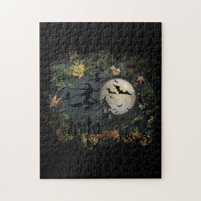Witches Party Night Jigsaw Puzzle (Vertical)