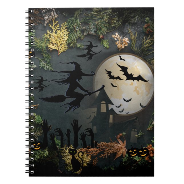 Witches Party Night Notebook (Front)
