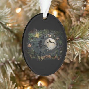 Witches Party Night Ornament