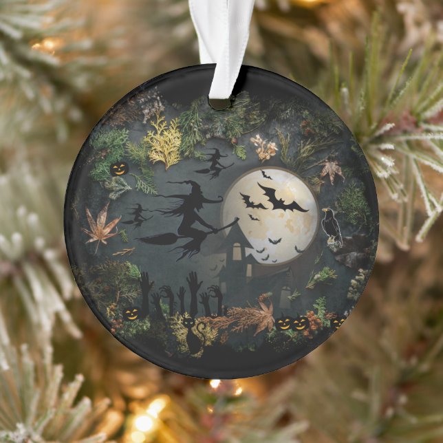 Witches Party Night Ornament (Tree)