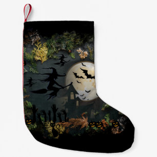 Witches Party Night Small Christmas Stocking