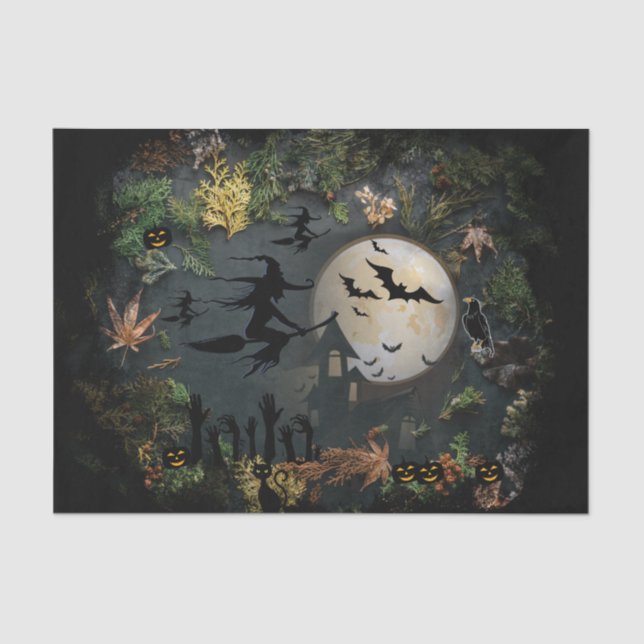 Witches Party Night Tissue Paper (Front)