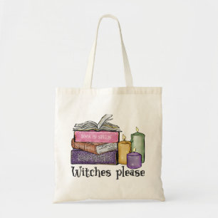 Witches Please   For Book Lover   Librarian Tote Bag