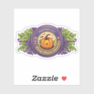 Witches Potion Phantom's Fizz Label