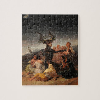 Witches' Sabbath by Francisco de Goya Jigsaw Puzzle