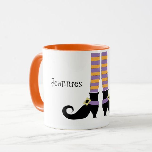 Witches Shoes Mug (Front Left)