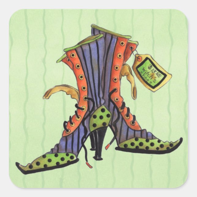Witches Shoes - Stickers (Front)