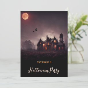Witches Spooky Lair Halloween Invitation