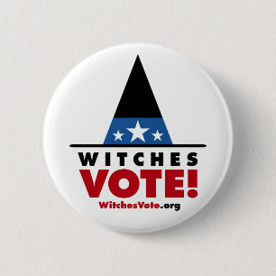 Witches Vote! Campaign Button