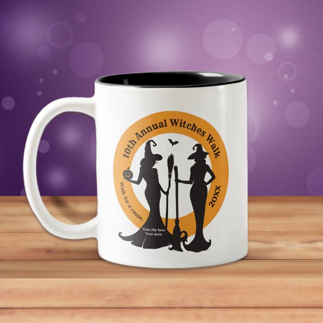 Witches Walk Event  Two-Tone Coffee Mug (Creator Uploaded)