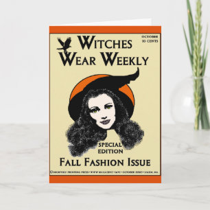 Witches Wear Weekly Card