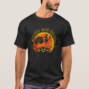 Witches With Hitches Camping RV Halloween Costume T-Shirt