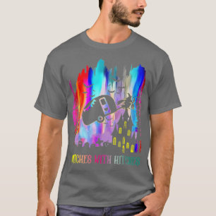Witches With Hitches Halloween Witches Camping Lov T-Shirt
