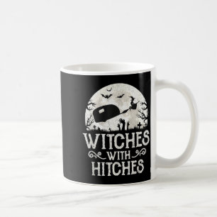Witches With Hitches RV Camping Funny Halloween Coffee Mug