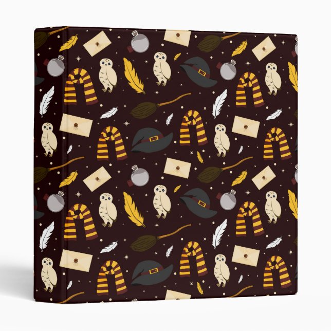 Witches, Wizards & Magic Pattern Binder (Front/Spine)