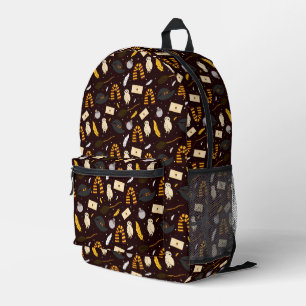 Witches, Wizards & Magic Pattern Printed Backpack