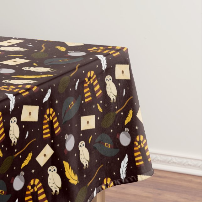 Witches, Wizards & Magic Pattern Tablecloth (In Situ)