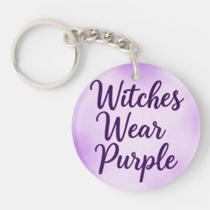 WitchesWearPurple Keychain