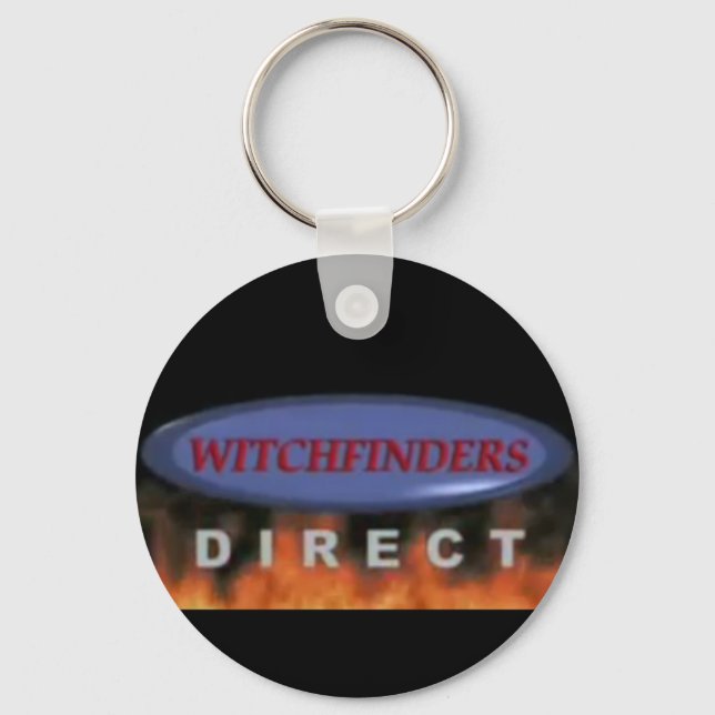 Witchfinders direct keychain (Front)