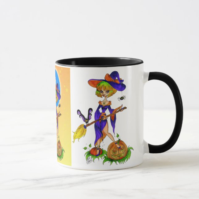 "Witchie-Poo" HALLOWEEN Mug (Right)