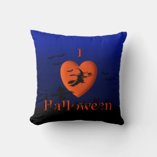 Witching Heart Halloween American Mojo Pillow