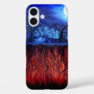 Witching hour, between Heaven and Hell iPhone 16 Plus Case