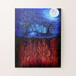 Witching hour, between Heaven and Hell Jigsaw Puzzle