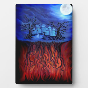 Witching hour, between Heaven and Hell Plaque