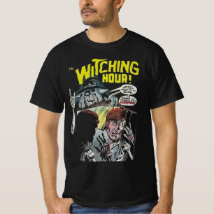 Witching Hour Comic Horror Halloween T-Shirt