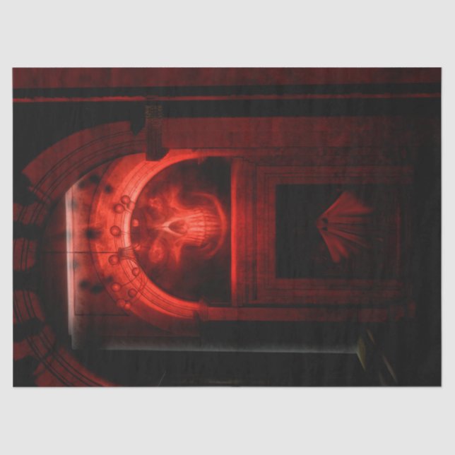 Witching hour in the House of the Dead Tissue Paper (Front)