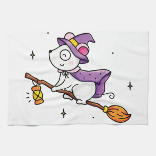 Witching hour kitchen towel