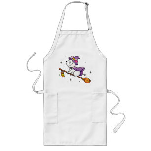 Witching hour long apron