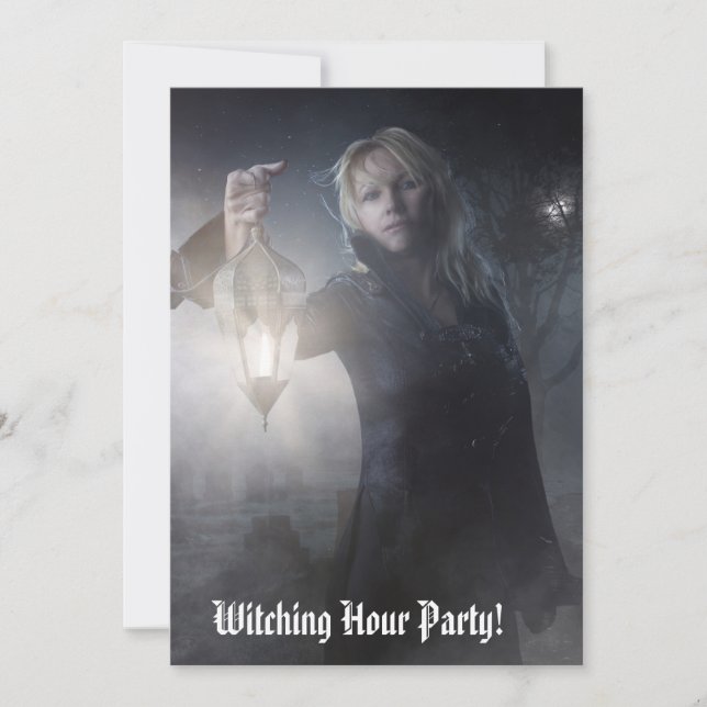 Witching Hour Party Invitations (Front)