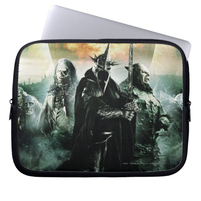 Witchking and Orcs Laptop Sleeve (Front)