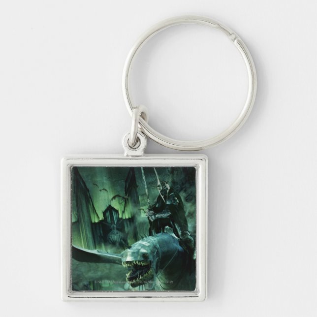 Witchking Riding Fellbeast Keychain (Front)