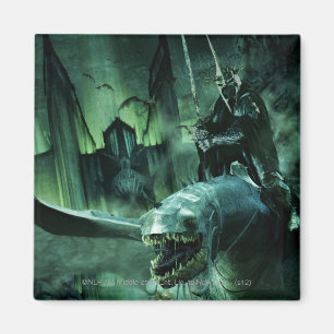 Witchking Riding Fellbeast Magnet
