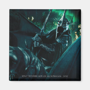 Witchking with sword magnet