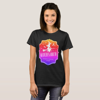 Witch's Brew Emblem in sunset colours T-Shirt