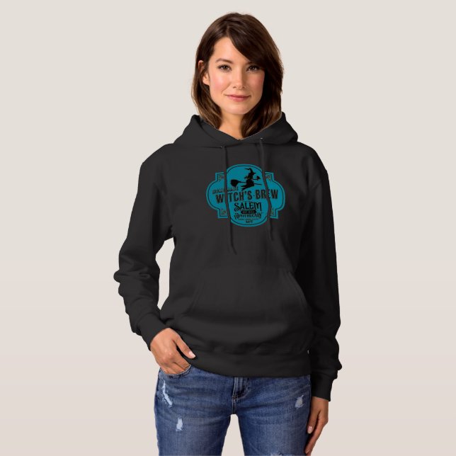 WITCH'S BREW   funny  halloween   Hoodie (Front Full)