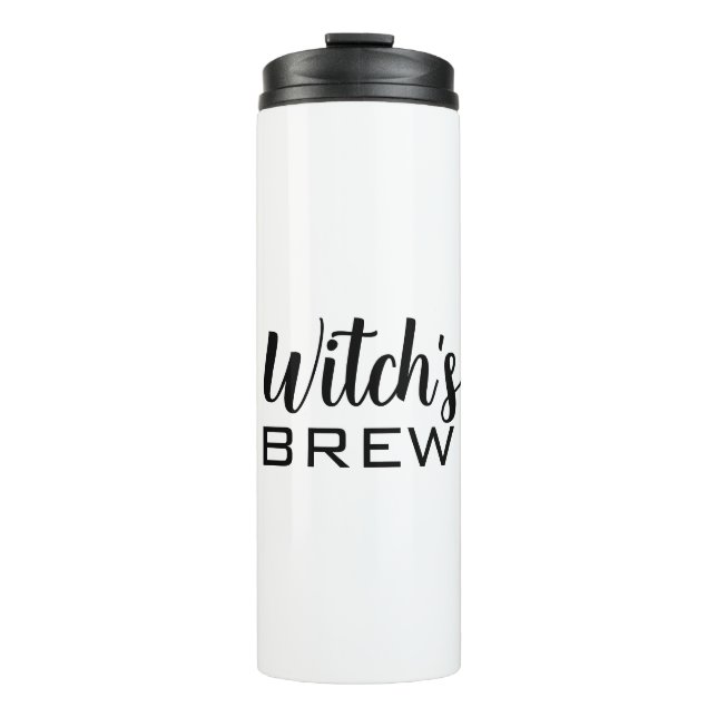 Witch's Brew Halloween Thermal Tumbler (Front)